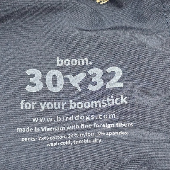 Birddogs Mens Pants 30x32 (Fits 29x30) Beige Chino Unlined Slim Straight Casual - Picture 4 of 10